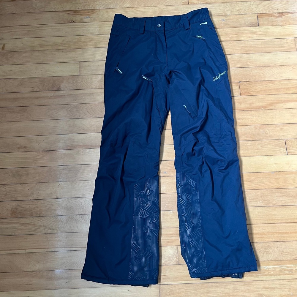 Helly Hansen Helly Tech Navy Blue Snow Pants Mens Size Medium Waterproof Skiing